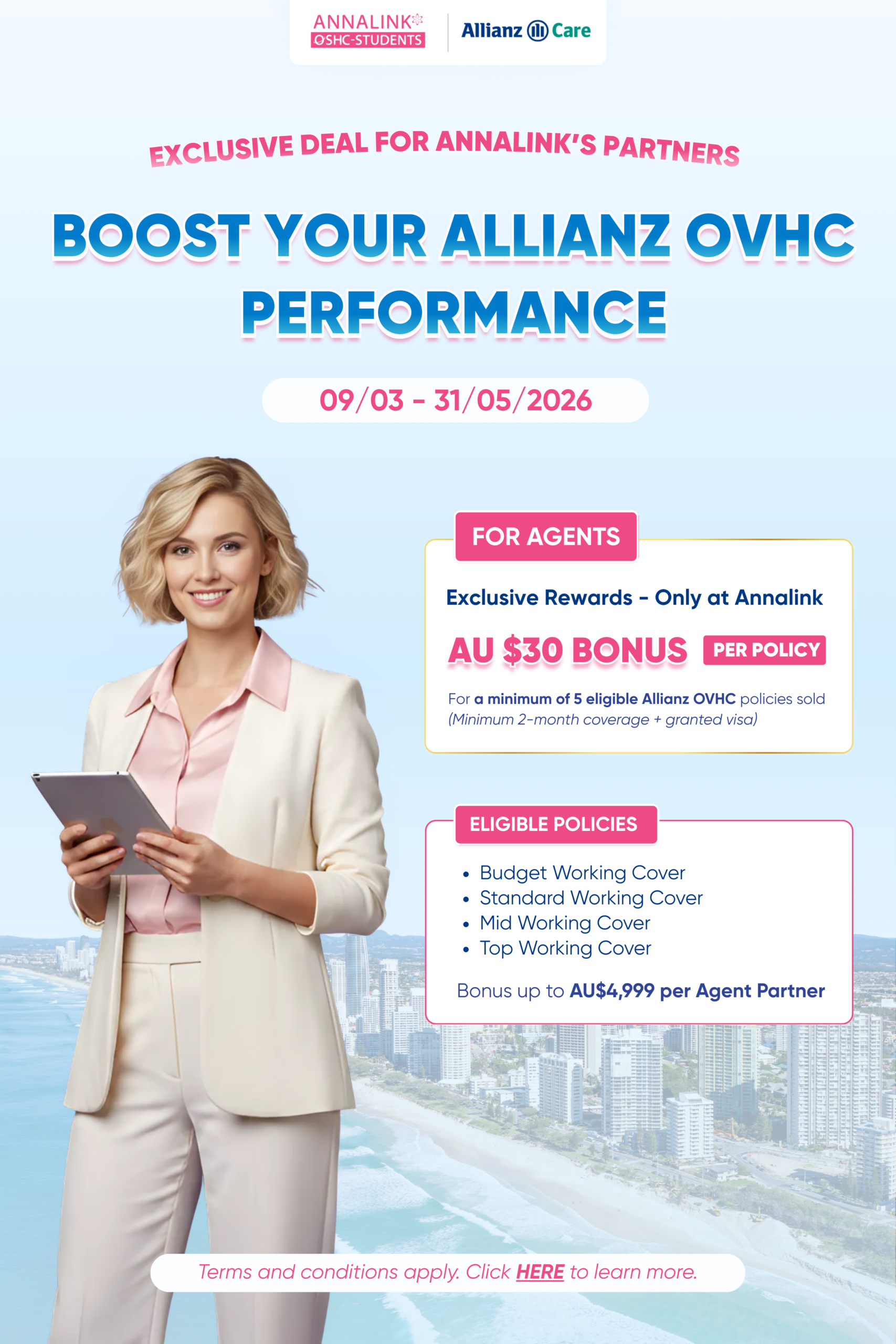 Earn an Exclusive Bonus 💥 Boost Your Allianz OVHC Sales (March 09 to May 31)